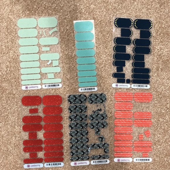 Huge Jamberry Lot- 23 Sheets plus Jamberry Heater - Picture 5 of 5